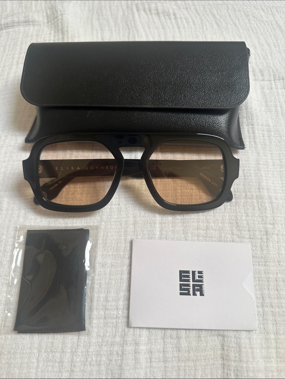 Elisa Johnson Jane Aviator Sunglasses